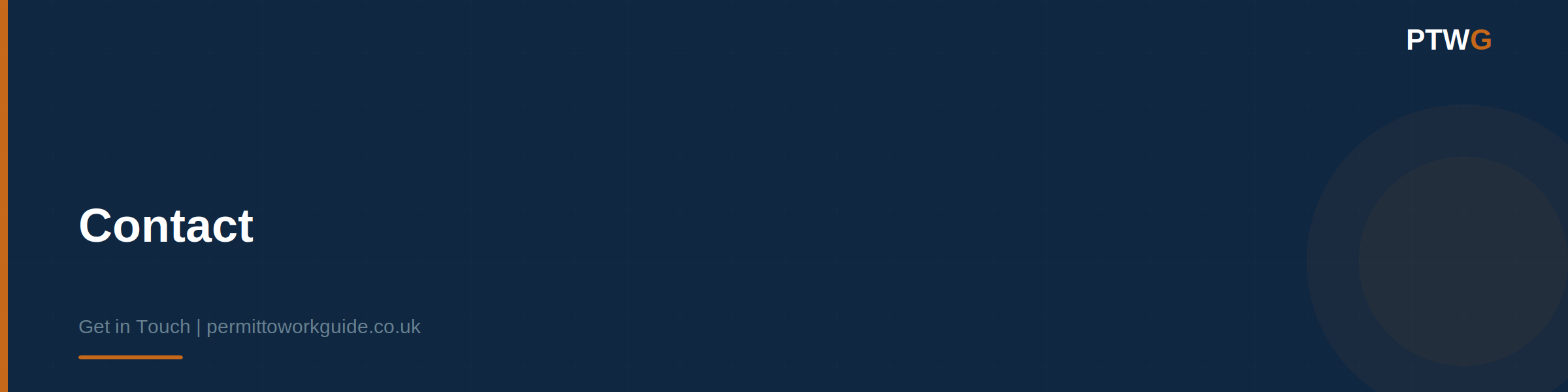 header-contact — Article header for Contact PermitToWorkGuide