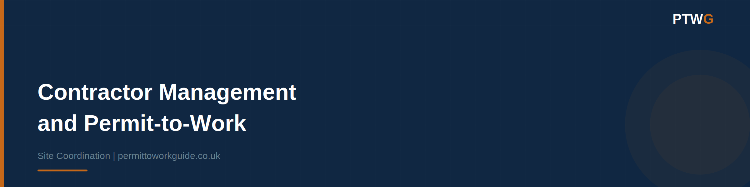 Article header for Contractor Management and Permit-to-Work: What Forty Contractors a Day Actually Looks Like